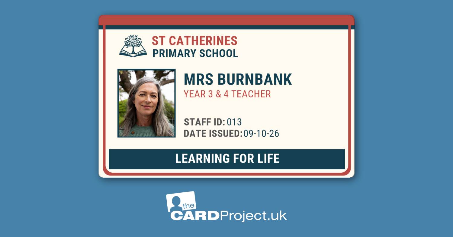 Primary School ID Crimson Cream